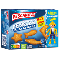 Pescanova Peskitos Μπακαλιάρου Πανέ 320gr (240gr+80gr Δώρο)