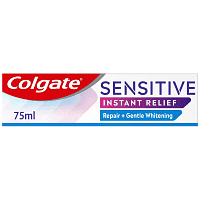 Colgate Sensitive Instant Relief Οδοντόκρεμα Whitening 75ml