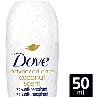 Dove Advanced Care Coconut Αποσμητικό Roll On 50ml