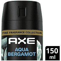 Axe Αποσμητικό Σπρέυ Σώματος Aqua Bergamot 150ml