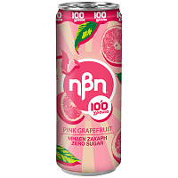 Ηβη Pink Grapefruit Xωρίς Ζάχαρη 330ml