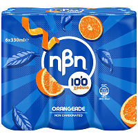 Ηβη Πορτοκαλάδα Mπλε 6x330ml