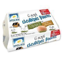 Χρυσά Αυγά Ελευθέρας Βοσκής Ω3 6άδα (Μ)