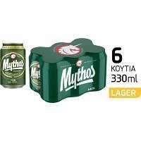 Mythos Μπίρα 330ml 6τεμ