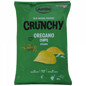 Jumbo Crunchy Chips Ρίγανη 150gr