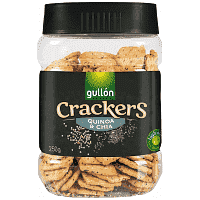 Gullon Κράκερ Με Κινόα και Σπόρους Chia 250gr