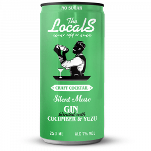 The Locals Cocktail Silent Muse Gin 250ml