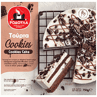 Ροδούλα Τούρτα Cookies Κατεψυγμένο 750gr