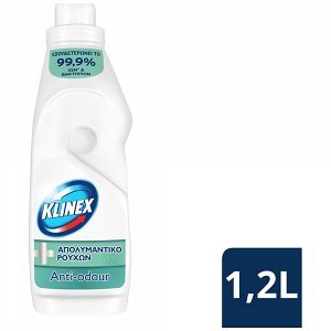 Klinex Υγρό Απολυμαντικό Πλυντηρίου Ρούχων Odour 1,2lt -25%