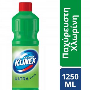Klinex ΧΛΩΡΙΝΗ Ultra Protection Παχύρρευστη Fresh 1250ml