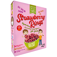 The Bees Bros Δημητριακά Δαχτυλίδια Φράουλα 250gr