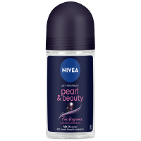 Nivea Αποσμητικό Σώματος Roll-On Γυναικείο Black Pearl 50ml