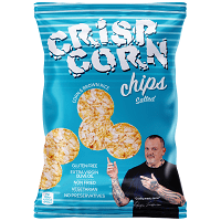 Crisp Corn Chips Καλαμπογκοφρέτα Με Αλάτι 60gr