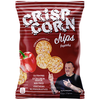 Crisp Corn Chips Καλαμπογκοφρέτα Με Πάπρικα 60gr