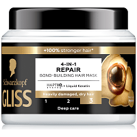 Gliss 4 in 1 Μάσκα Μαλλιών Bond Building Repair 400ml