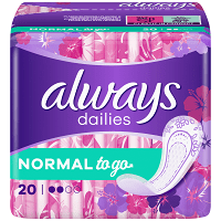 Always Singles To Go Normal Σερβιετάκια 20τεμ