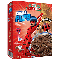 Millhouse Chocolate Pops Miraculous Δημητριακά 350gr