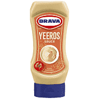 Brava Yeeros Sauce Top Down 350ml