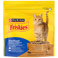 Friskies Ξηρά Τροφή Στειρωμένες Γάτες Γαλοπούλα Λαχανικά 375gr