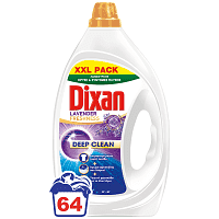Dixan Gel Απορρυπαντικό Πλυντηρίου Lavender Freshness 64Μεζ 2,88lt