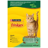Friskies Ξηρά Τροφή Για Γάτες Κουνέλι , Κοτόπουλο & Λαχανικά 400gr