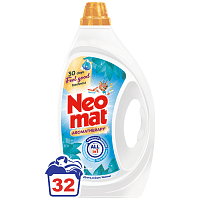 Neomat Απορρυπαντικό Πληντυρίου Ρούχων Gel Aromatotherapy Good Feel 32Μεζ 1,440l