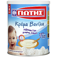 Γιώτης Κρέμα Ρυζάλευρου Βανίλια 300gr