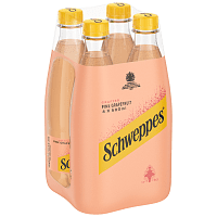 Schweppes Pink Grapefruit 500ml 4τεμ