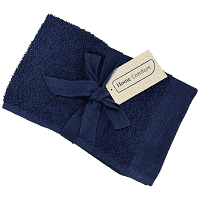 Home Comfort Πετσέτες Navy Blue 30x50cm 100% Βαμβάκι Σετ 2