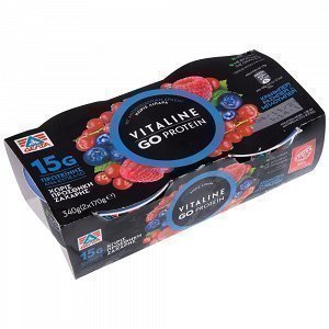 Vitaline Go Protein Berries 2x170gr
