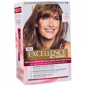 L'OREAL Excellence Cream No 7,1 Ξανθό Σαντρέ 48ml