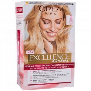 L'OREAL Excellence Cream No 9 Ξανθό Πολύ Ανοιχτό 48ml