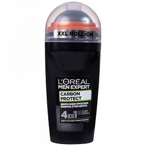 L'OREAL Men Expert Carbon Protect Αποσμητικό Roll On 50ml