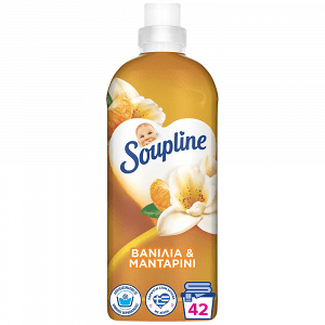 Soupline Mαλακτικό Συμπυκνωμένο Aroma Βανίλια & Μανταρίνι 42 Mεζούρες 924 ml