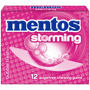 Mentos Storming Bubble Fresh Τσίχλες 12τεμ