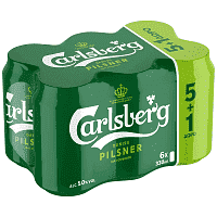 Garlsberg Μπύρα Κουτί 330ml 5+1Δώρο
