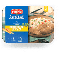 Paliria Σπιτικά Κοτόπουλο Με Ρύζι 400gr