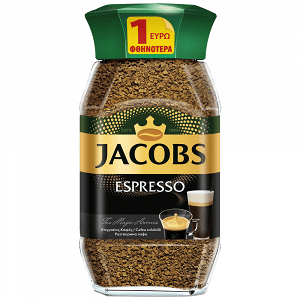 JACOBS Στιγμιαίος Καφές Espresso 95gr -1,00€
