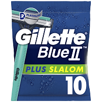 Gillette Blue II Plus Slalom Sensitive Skin Ξυραφάκια 10τεμ