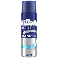 Gillette Series Sensitive Cool Gel Ξυρίσματος 200ml