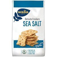 Wasa Delicate Crackers Sea Salt 180gr