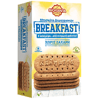 Βιολάντα Μπισκότα Breakfast Χωρίς Ζάχαρη 18gr