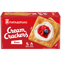 Παπαδοπούλου Cream Crackers Σίτου 140gr