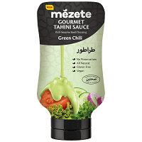 Mezete Gourmet Tahini Sauce Green Chili 315gr