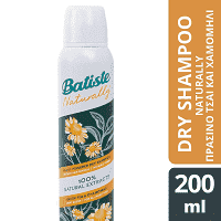 Batiste Natural Dry Shampoo Green Tea Chamomile 200ml