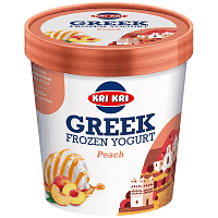 Κρι Κρι Frozen Yogurt Peach 320gr 450ml