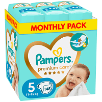 Pampers Premium Care N.5 (11-16g) 148τεμ