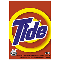 Tide Σκόνη Aπορρυπαντικό Για Πλύσιμο Στο Χέρι 455gr