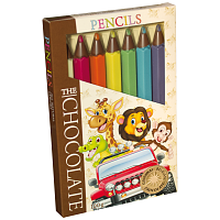 The Chocolate Pencils Animal Safari 100gr