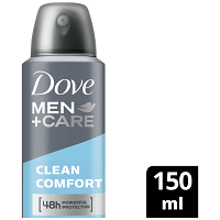 Dove Αντρικό Αποσμητικό Spray Cleancomfort 150ml